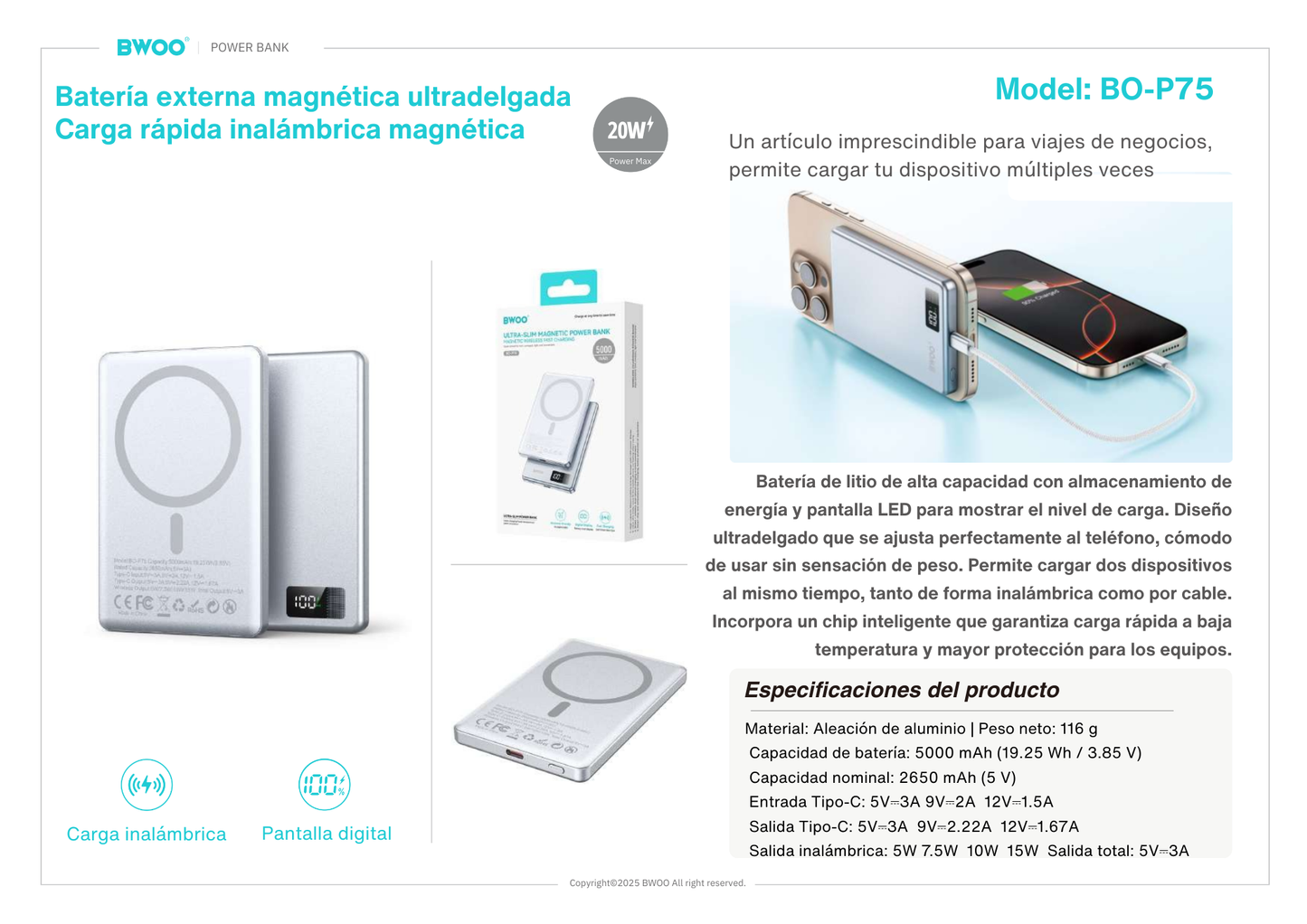 POWER BANK MAGSAFE