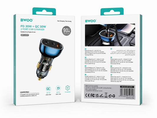 CARGADOR VEHICULAR BO-CC99