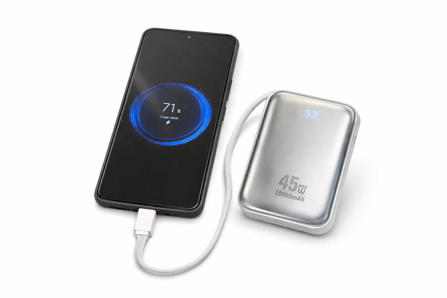 POWER BANK CARGA RAPIDA.